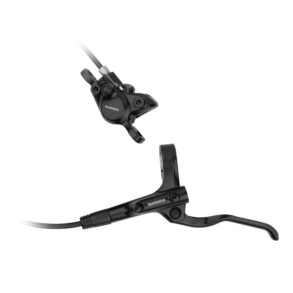 Shimano MT200 MTB Hydraulic Disc Brake Lever and Caliper Front Right In Black