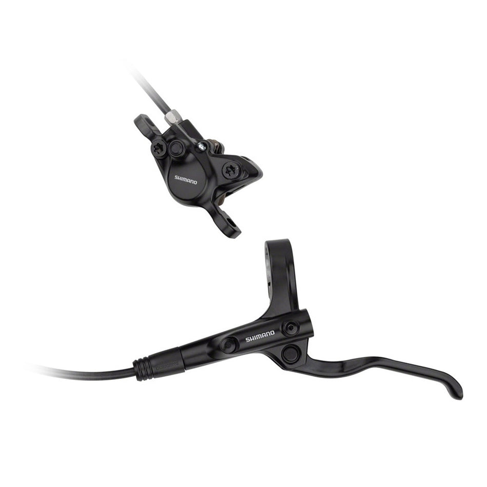 Shimano MT200 MTB Hydraulic Disc Brake Lever and Caliper Front Right In Black