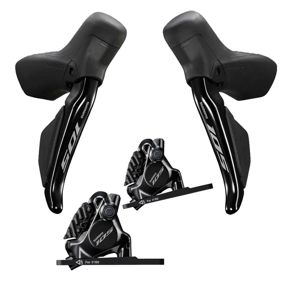 Shimano 105 R7170 12 Speed Hydraulic Disc Di2 STI Levers and Flat Mount Calipers RRP £699.99