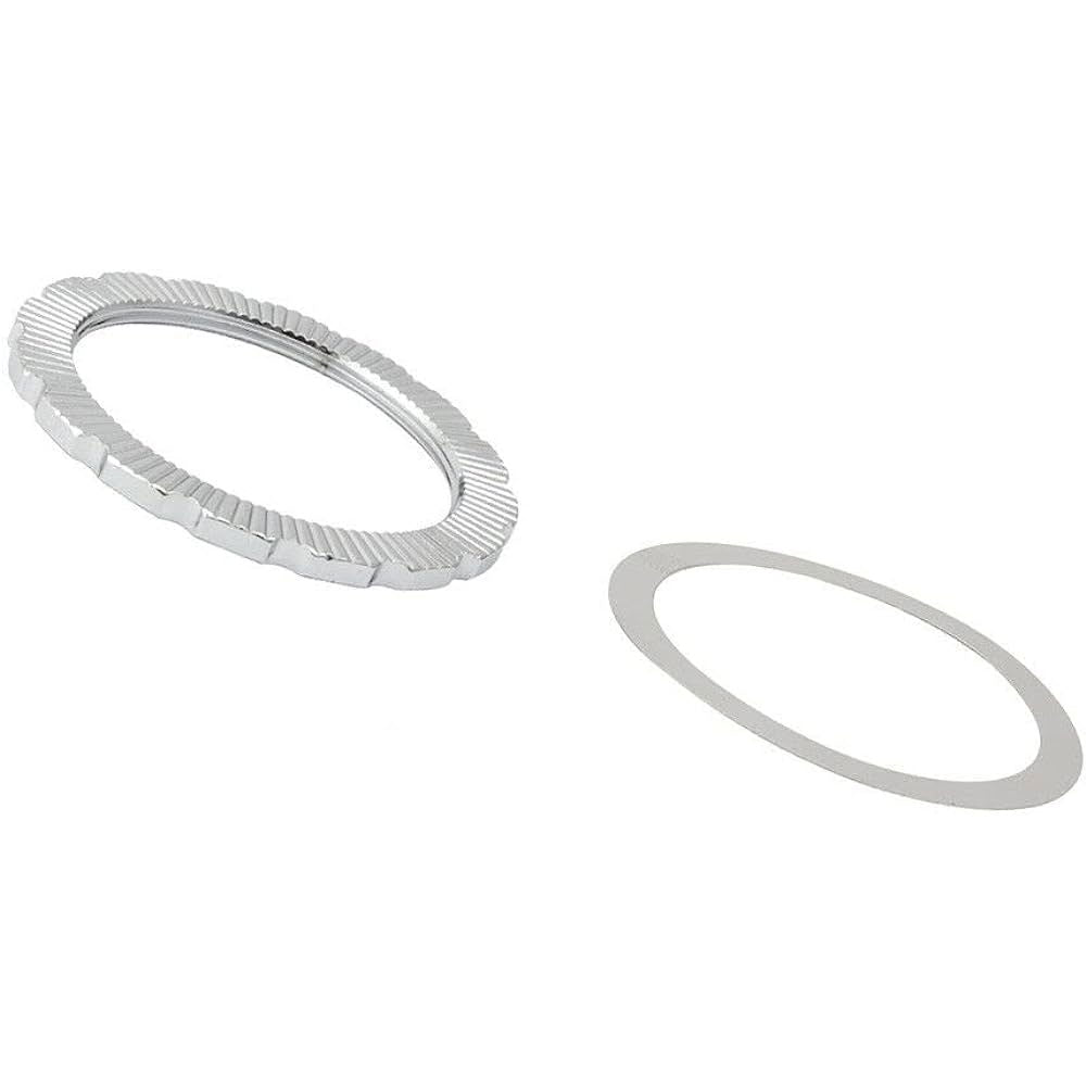 Campagnolo AFS lock ring and washers showing a genuine spare part for AFS rotors, including a lock ring and washer.