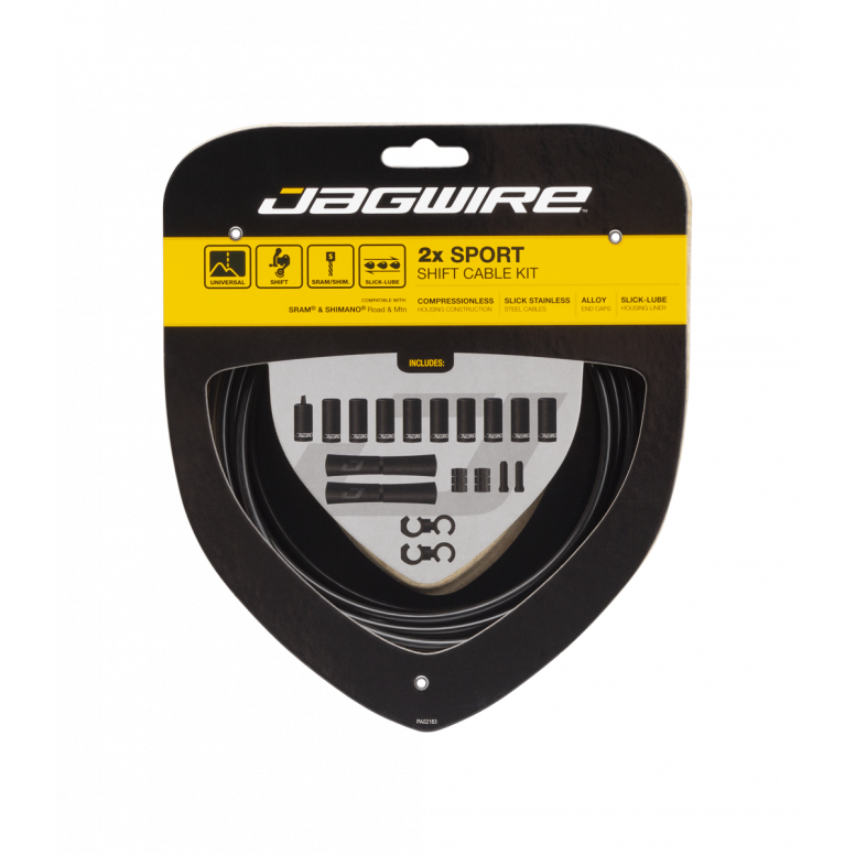 Jagwire Sport MTB Gravel Road Shift Cable Kit