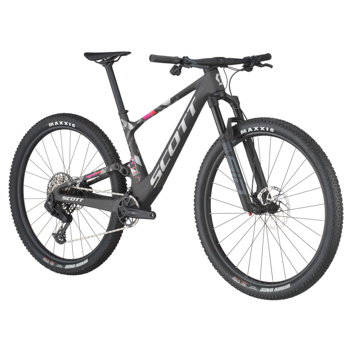 Scott Spark RC Team Full Suspension Mountain Bike | Carbon Black