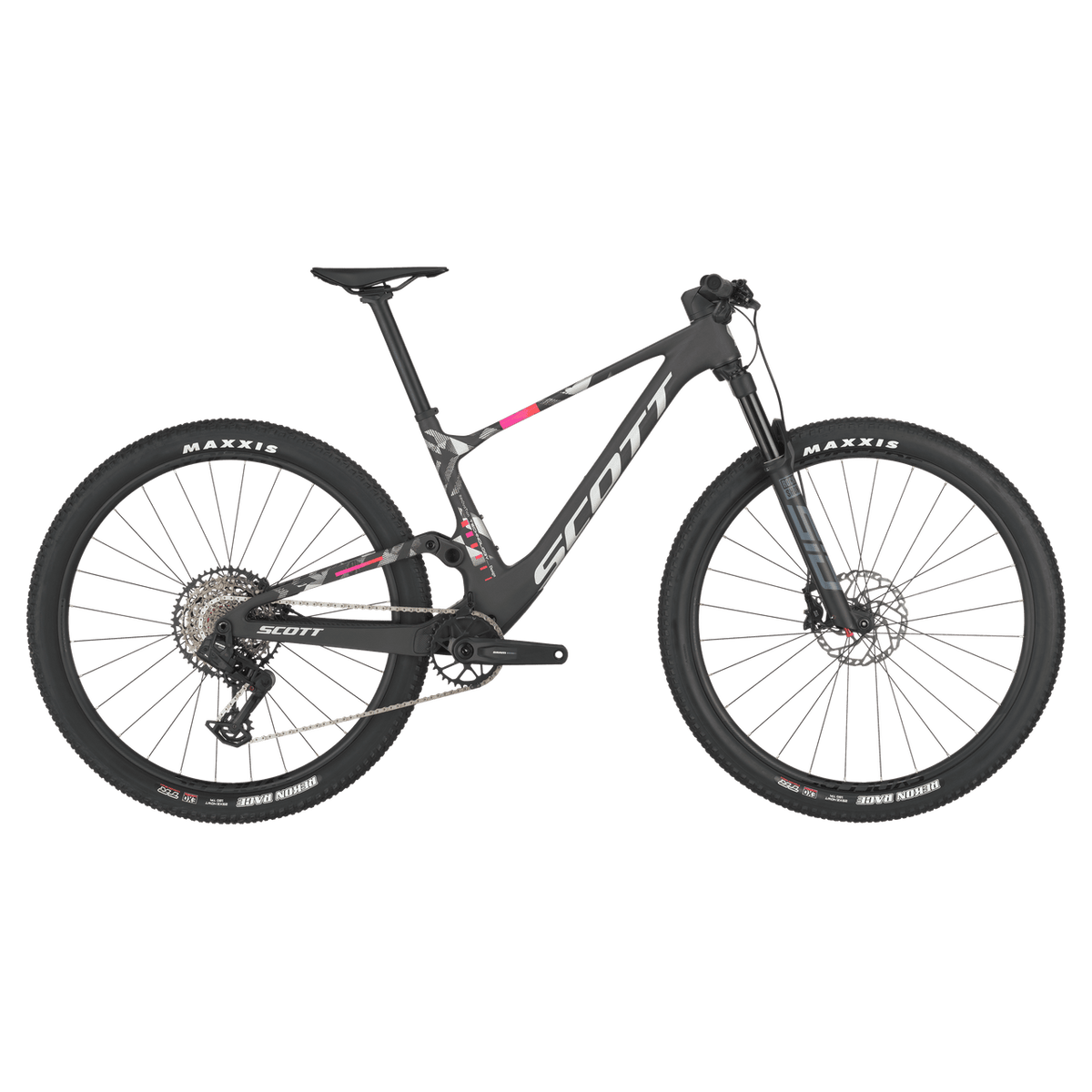 Scott Spark RC Team Full Suspension Mountain Bike | Carbon Black