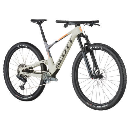 Scott Spark RC Team Issue Full Suspension Mountain Bike | Pastel Grey/Dim Grey