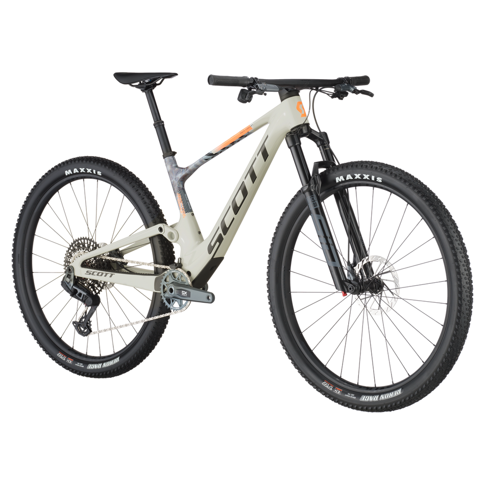 Scott Spark RC Team Issue Full Suspension Mountain Bike | Pastel Grey/Dim Grey