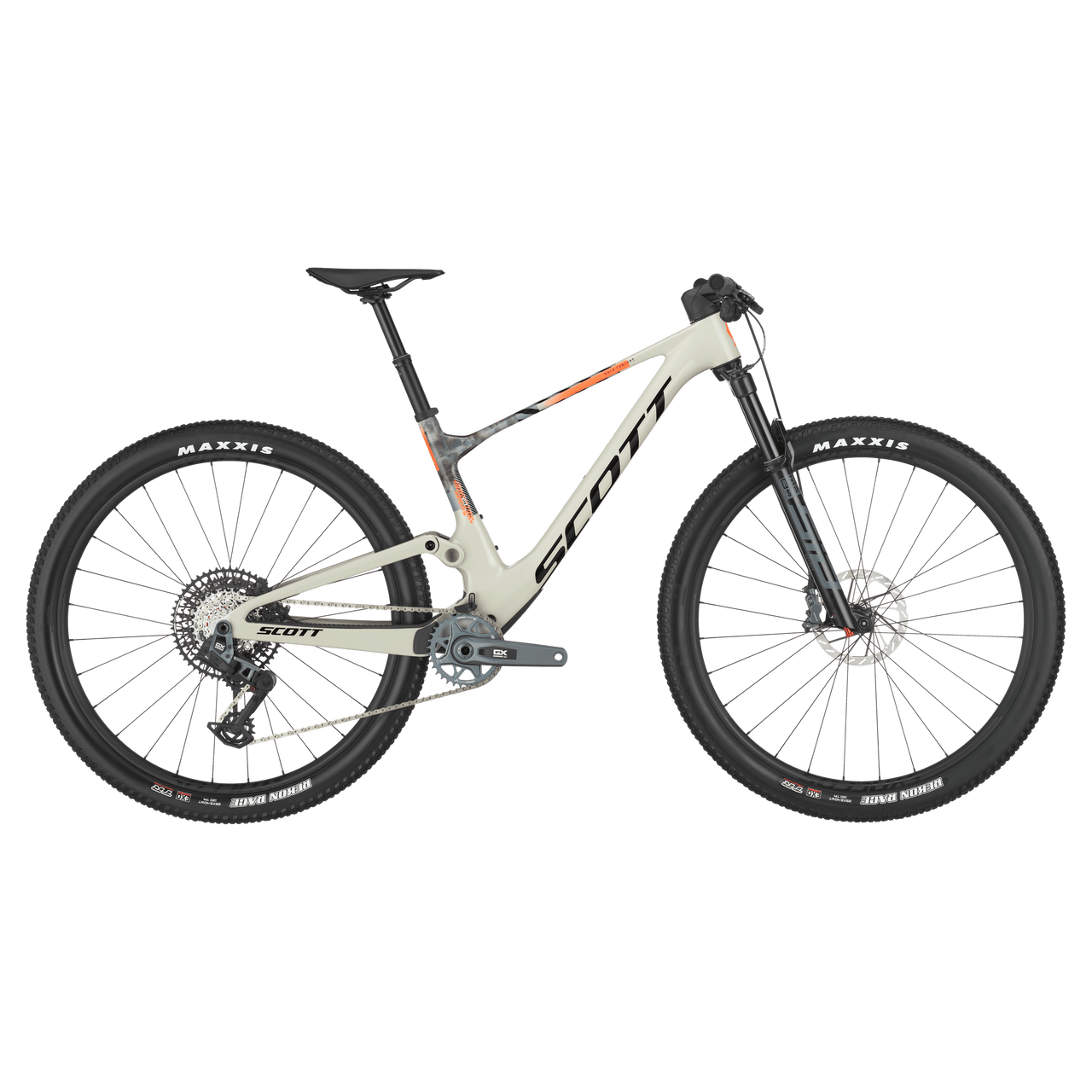Scott Spark RC Team Issue Full Suspension Mountain Bike | Pastel Grey/Dim Grey