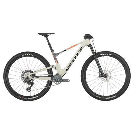 Scott Spark RC Team Issue Full Suspension Mountain Bike | Pastel Grey/Dim Grey