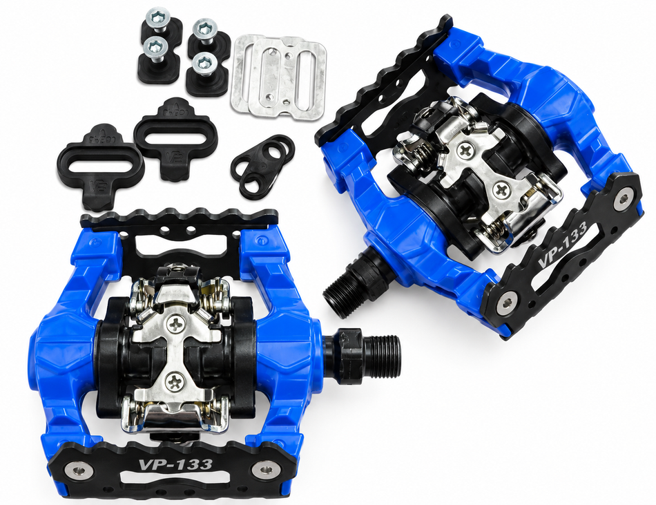 VP Components 133 Retro BMX Pedals In Blue