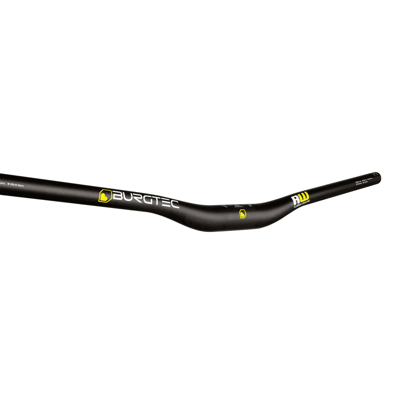 Burgtec Ride Wide 35mm Clamp Carbon Enduro 800mm Wide Handlebars