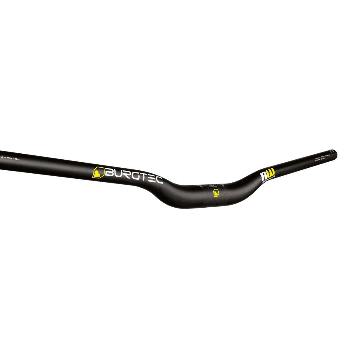 Burgtec Ride Wide 35mm Clamp Carbon Enduro 800mm Wide Handlebars