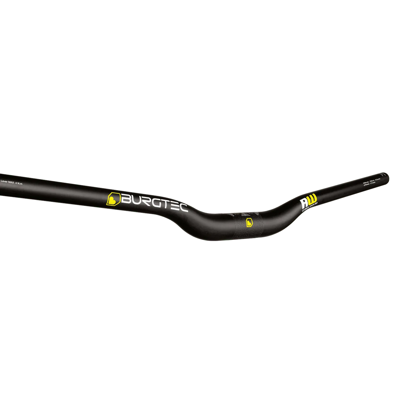 Burgtec Ride Wide Carbon DH 800mm Wide Handlebars
