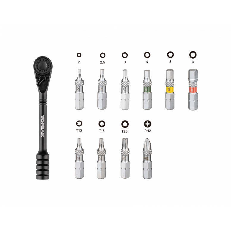 Topeak Ratchet Rocket Essential 12 Function Tool Kit