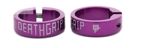 DMR DeathGrip Mountain Bike Replacement Handlebar Grip Collars x 2 *** New Colours Added ***