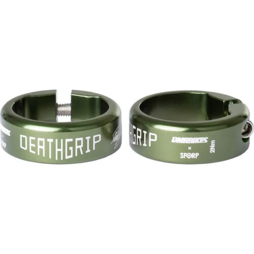 DMR DeathGrip Mountain Bike Replacement Handlebar Grip Collars x 2 *** New Colours Added ***