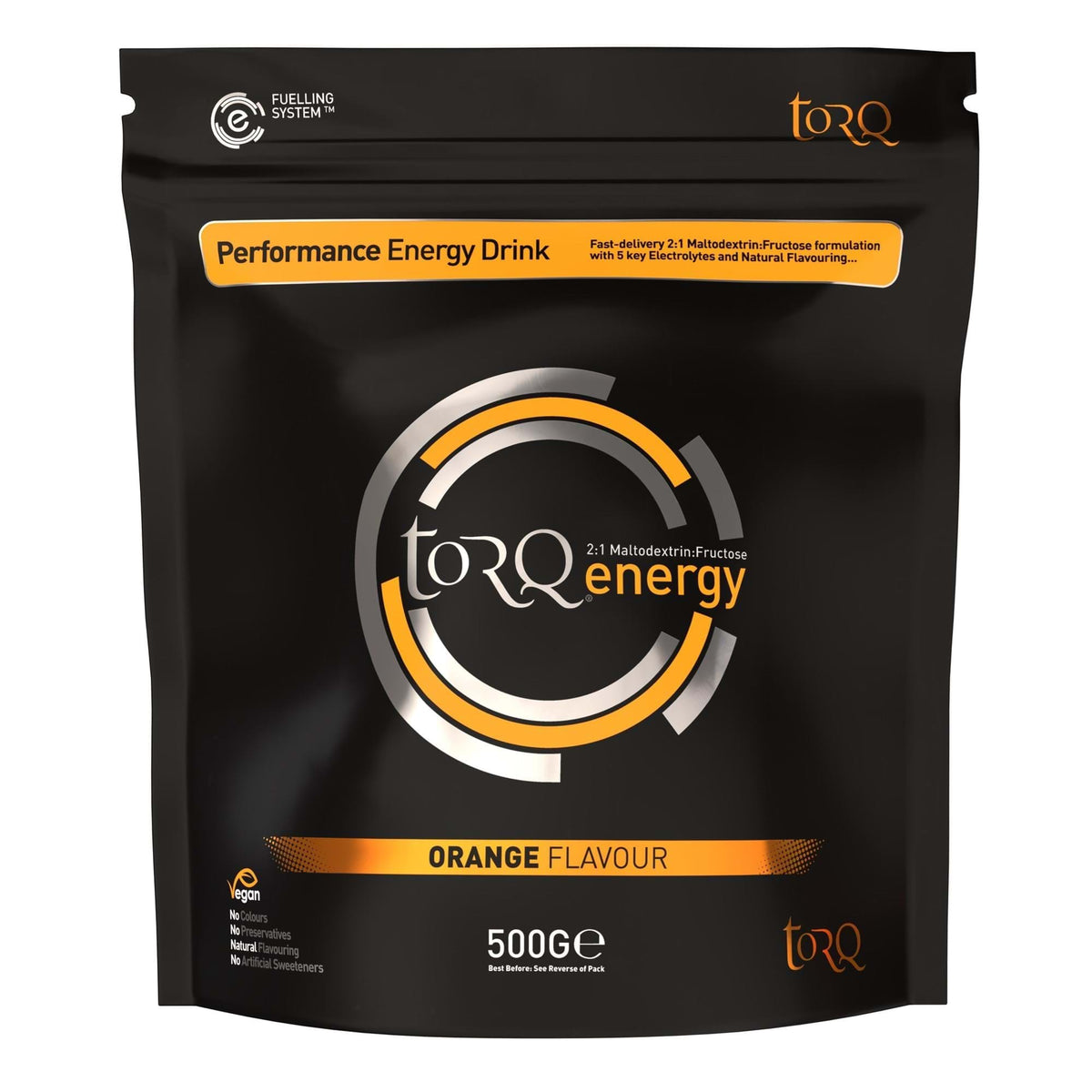 TORQ Energy Drink Powder 500g All Flavours