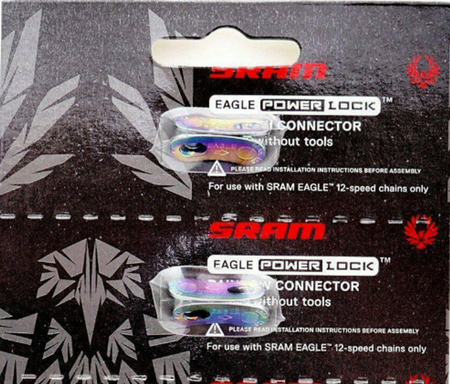 Sram Eagle Powerlock Chain Connector 12 Speed For 2x Chains - Rainbow