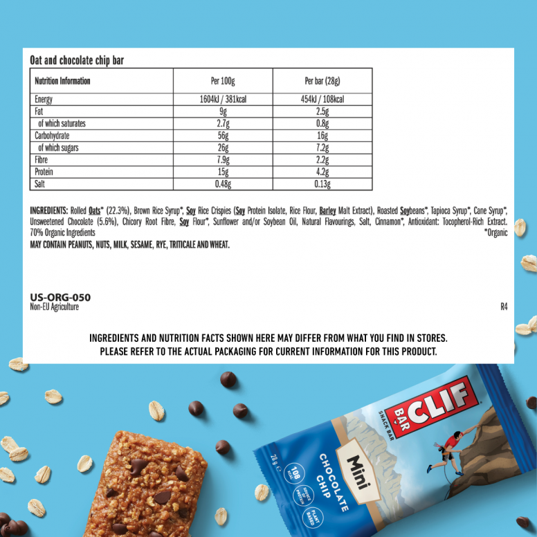 Clif Energy Bar Mini 28g x 10 Pack