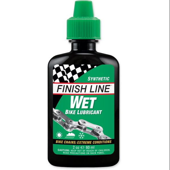 Finish Line Wet Extreme Conditions Chain Lube Drip Bottle All Sizes