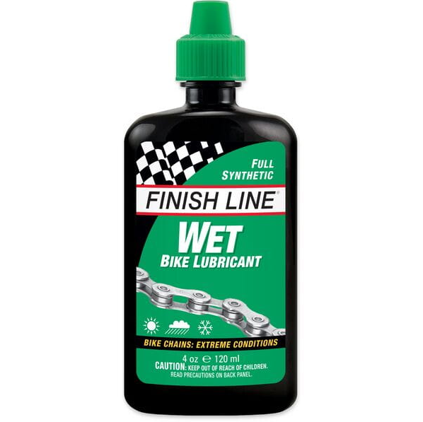 Finish Line Wet Extreme Conditions Chain Lube Drip Bottle All Sizes