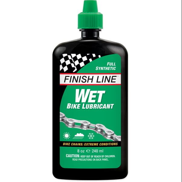 Finish Line Wet Extreme Conditions Chain Lube Drip Bottle All Sizes