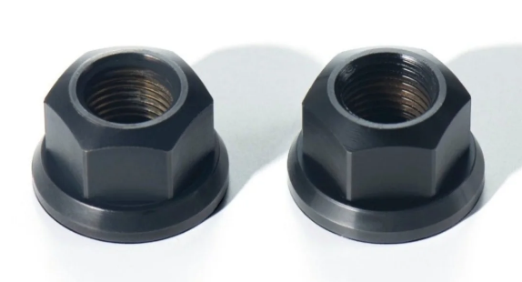 Runwell Elite M10 Rear 12mm Carbon Steel Track Nuts x2