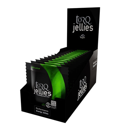 TORQ Nutrition Energy Jellies Available In 3 Natural Flavours Box of 15 Packs