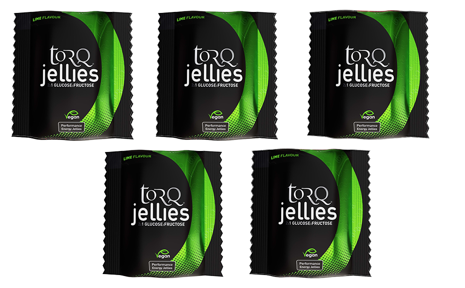 Torq Nutrition Energy Jellies 5x Packs