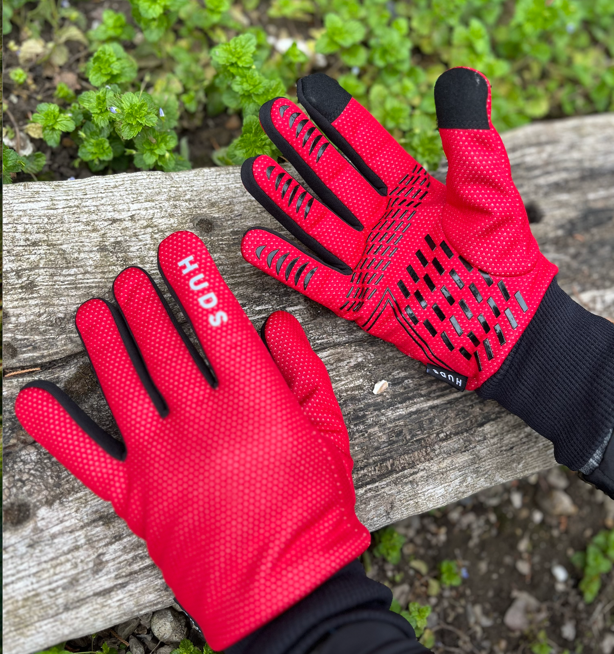 HUDS Wind Stop Thermal Lined Lightweight Warm Cycling Winter Gloves