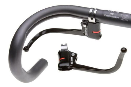 Dia-Compe 139 Curved Road Alloy Guidonnet Under Drop Brake Levers