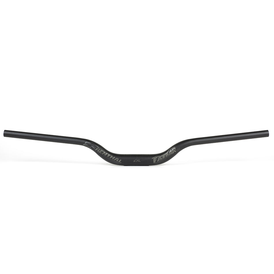 Renthal Fatbar 35 V3 High Rise MTB Downhill Riser Bars | 35mm Clamp | 820mm Wide | Black
