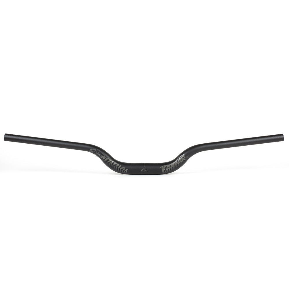 Renthal Fatbar 35 V3 High Rise MTB Downhill Riser Bars | 35mm Clamp | 820mm Wide | Black