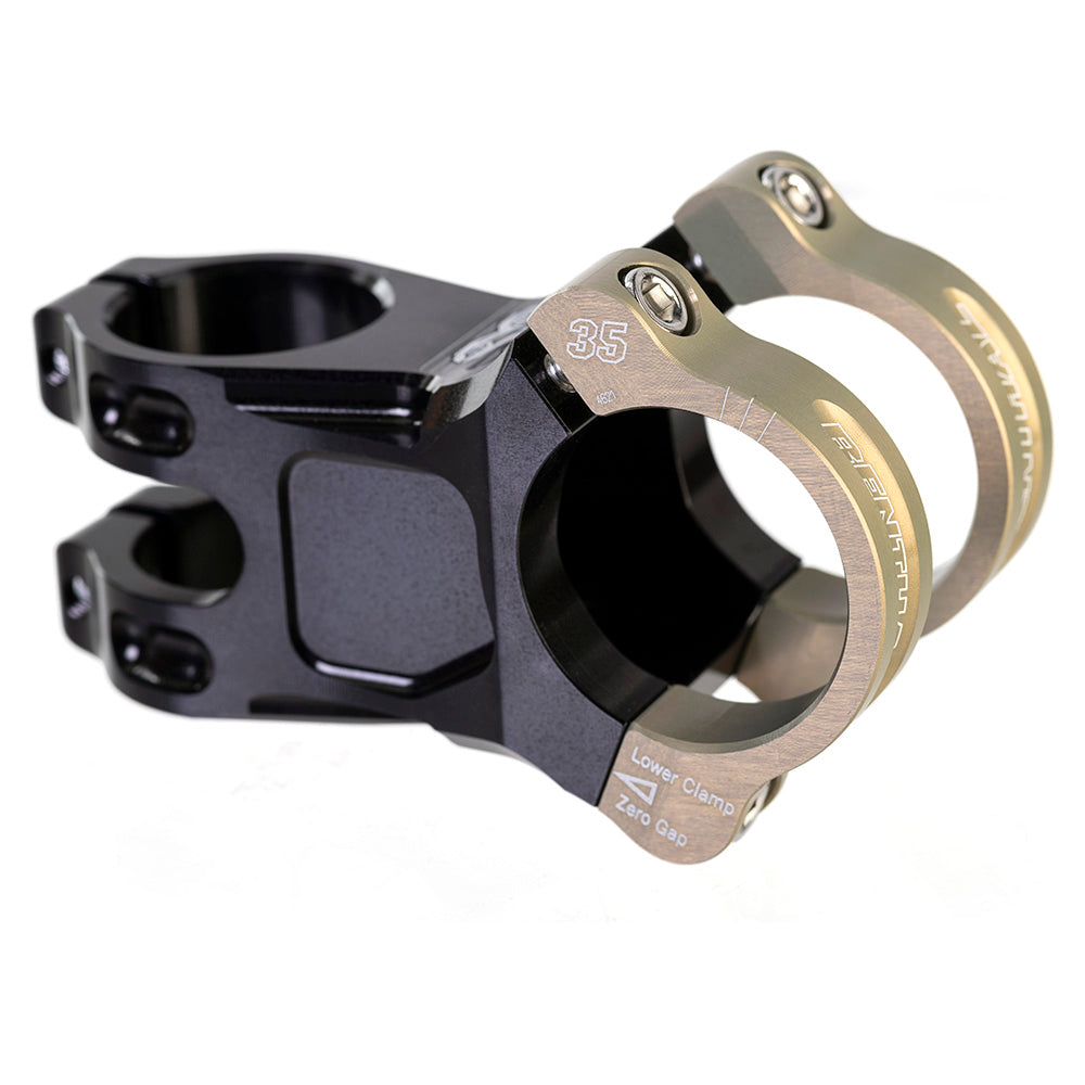 Renthal Apex 35mm MTB Downhill Stem | Black/Gold Renthal Apex 35mm MTB Downhill Stem | Black/Gold