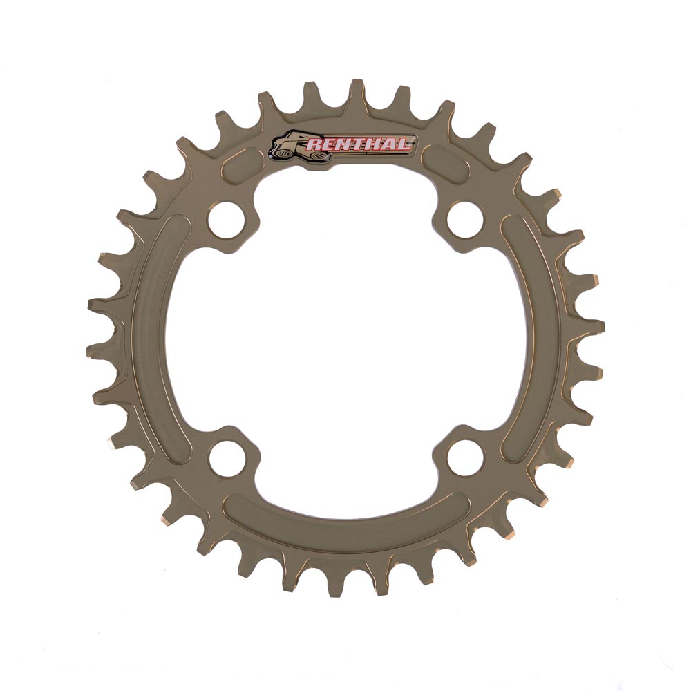 Renthal 1XR 4-Arm 8-12 Speed 94BCD CNC 7075 Ultralite Chainring | Sram 12 Speed Compatible