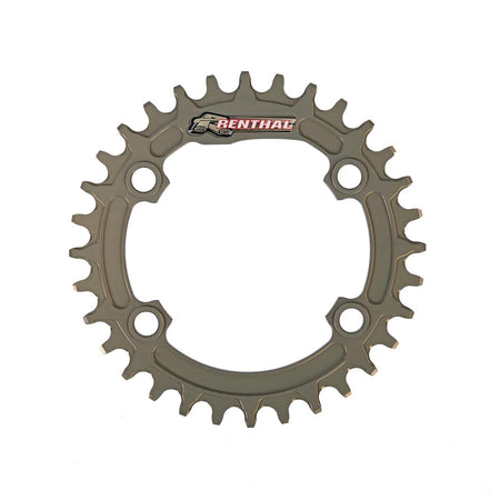 Renthal 1XR 4-Arm 8-12 Speed 96BCD CNC 7075 Ultralite Chainring | Sram 12 Speed Compatible