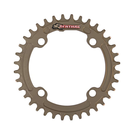 Renthal 1XR 4-Arm 9-12 Speed 104BCD CNC 7075 Ultralite Chainring | Sram 12 Speed Compatible