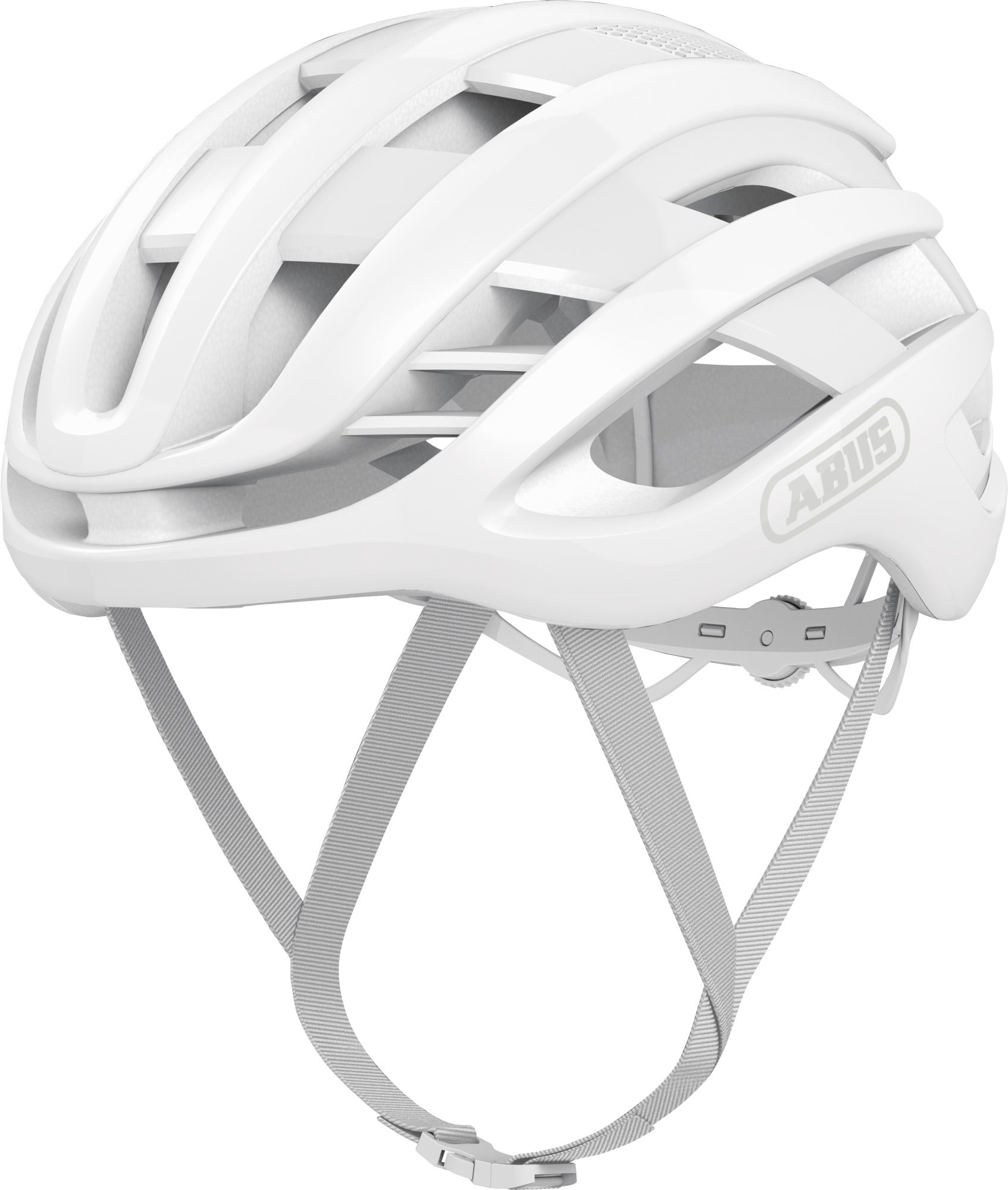 ABUS AirBreaker Elite Road Bicycle Helmet | Pure White