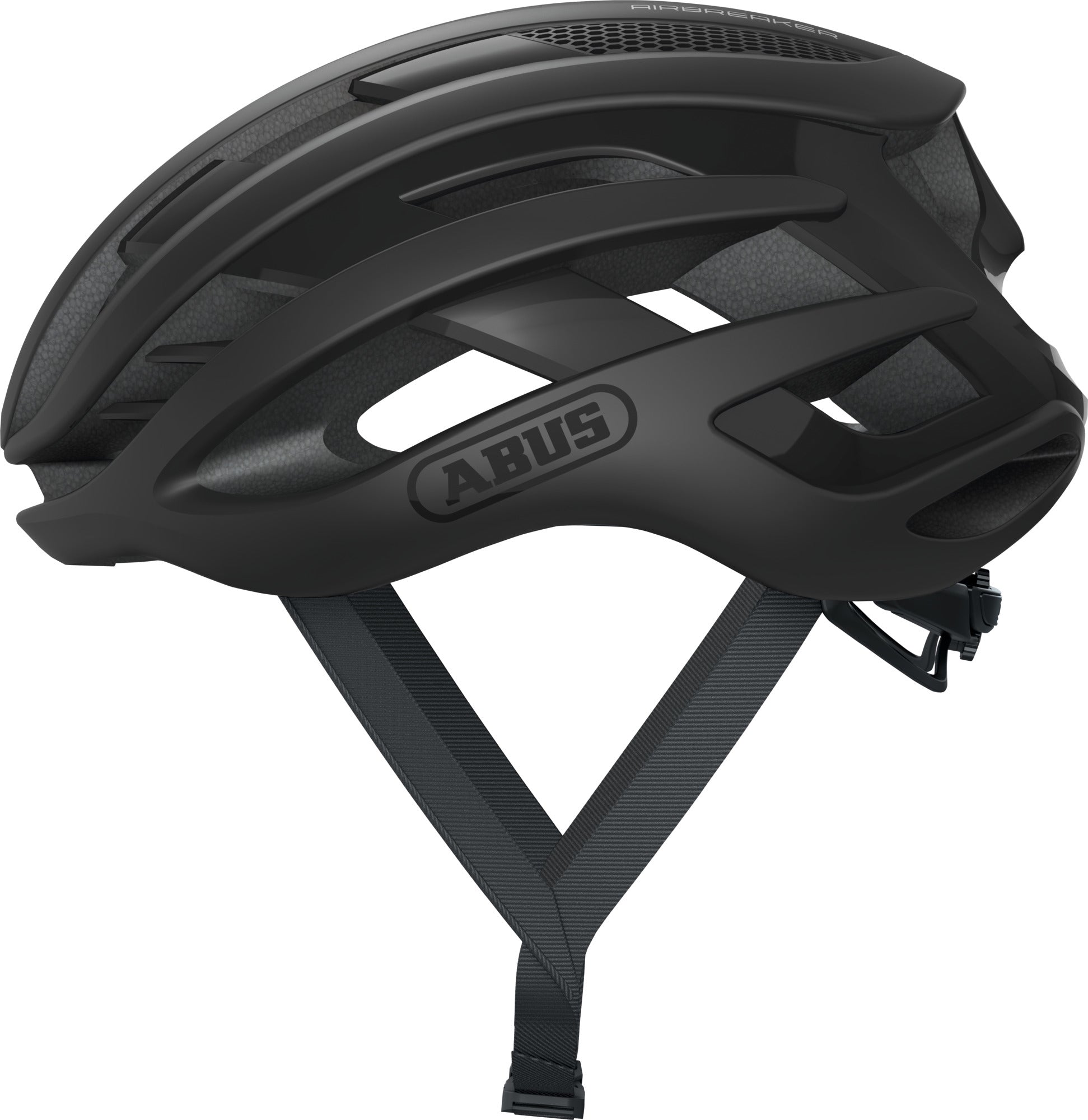 ABUS AirBreaker Elite Road Bicycle Helmet | Velvet Black