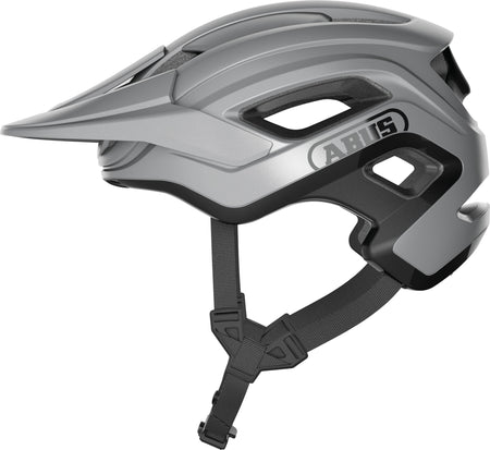 ABUS Cliffhanger MTB Bicycle Helmet | Ti Silver