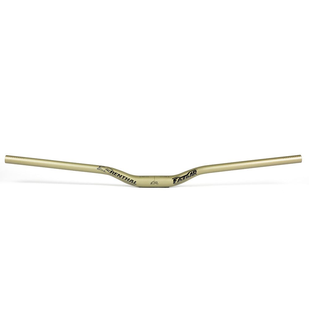 Renthal Fatbar V3 31.8mm MTB Downhill Handlebars 800mm Wide | AluGold