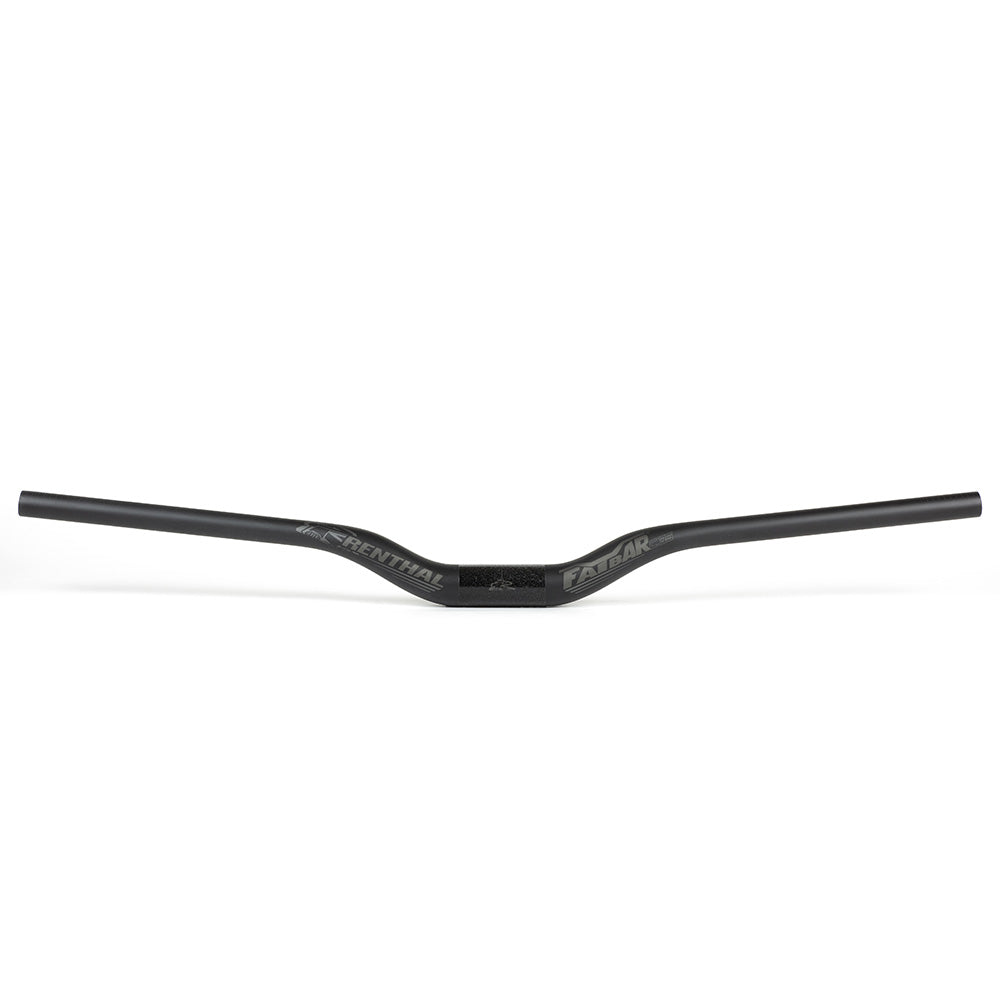 パーツ Renthal Fatbar Carbon stealth M171 Renthal Fatbar V3 Carbon 31.8mm Handlebars - 800mm Wide