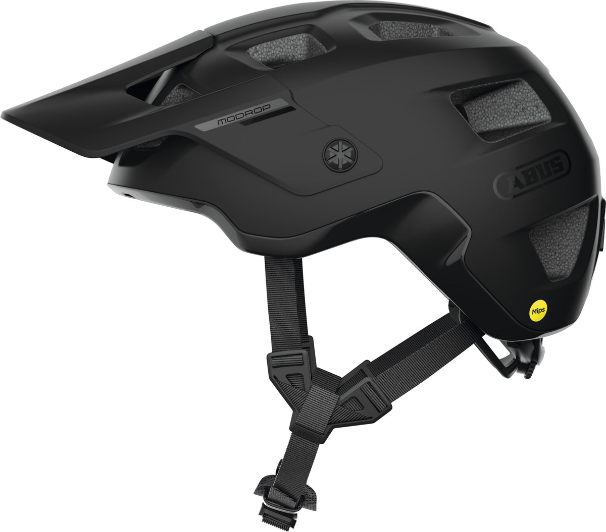 ABUS MoDrop MTB MIPS Helmet in Velvet Black