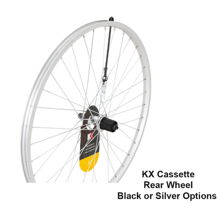 KX MTB 26" Singlewall Q/R Rim Brake Wheel Black Or Silver