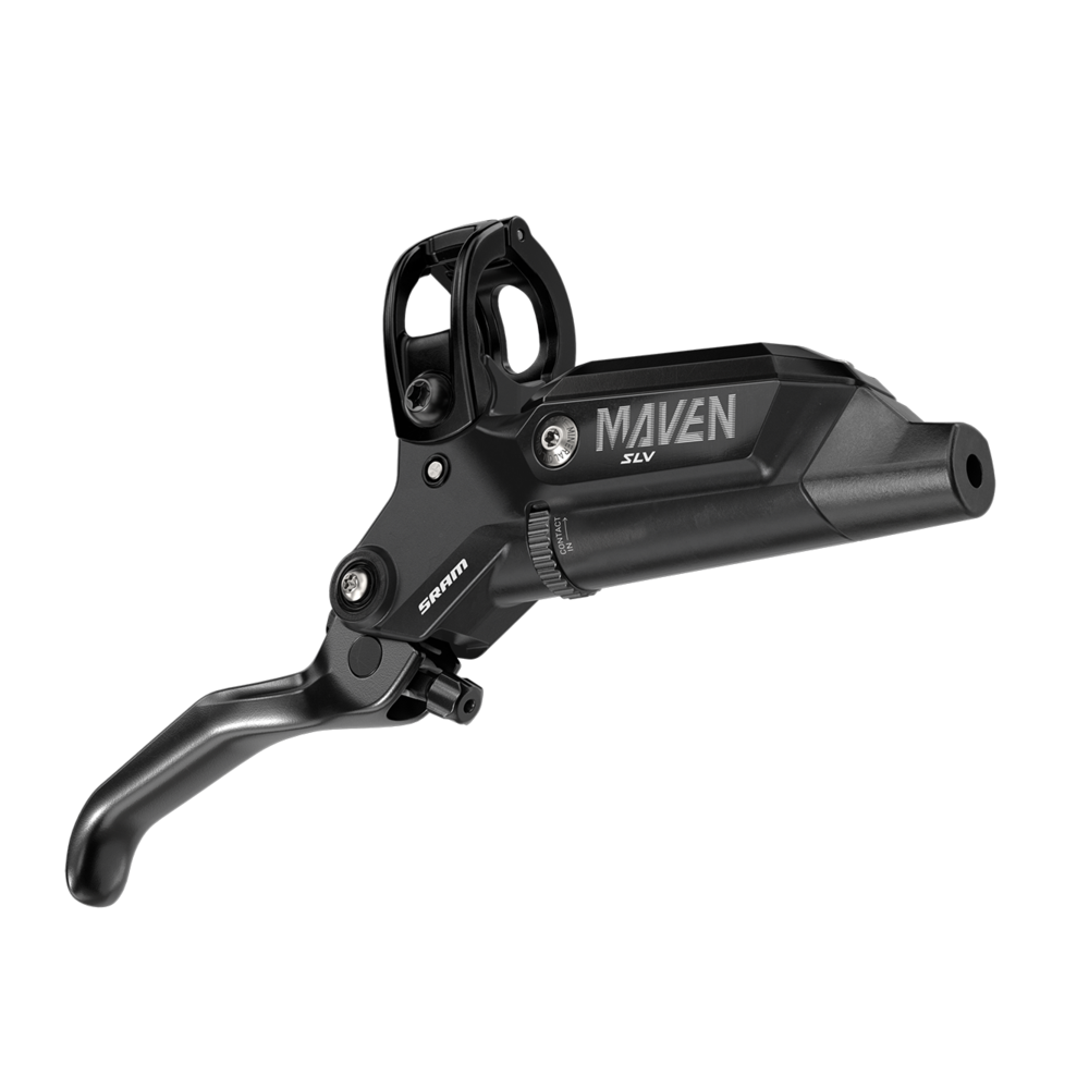 SRAM Maven Silver Stealth Disc Brake Lever & Caliper In Black Includes MMX Clamp