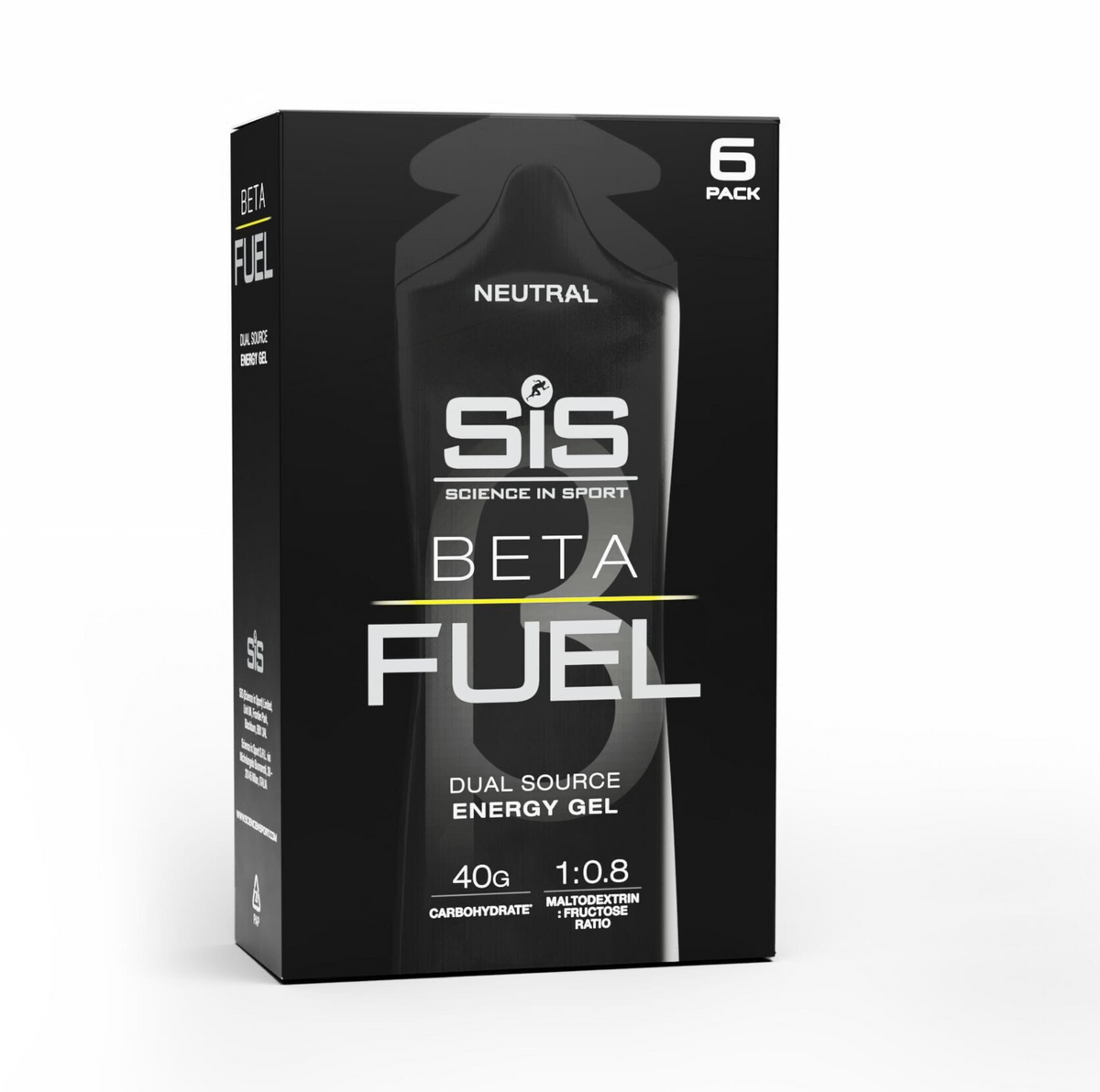 SIS Beta Fuel Energy Gel Pack of 6 Gels
