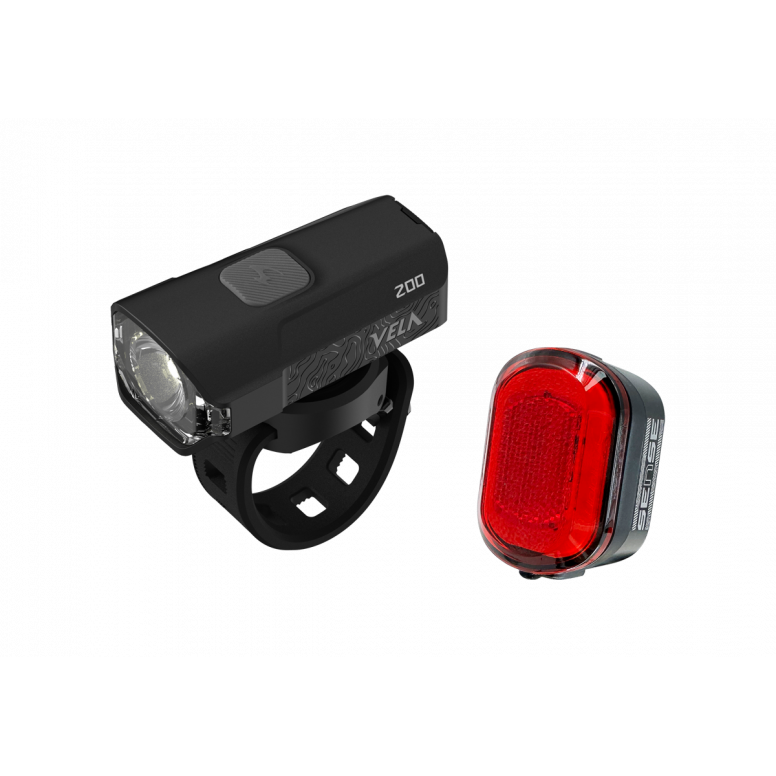 Moon VELA 200 Lumen Front & ORION 50 Lumen Rear Lightset