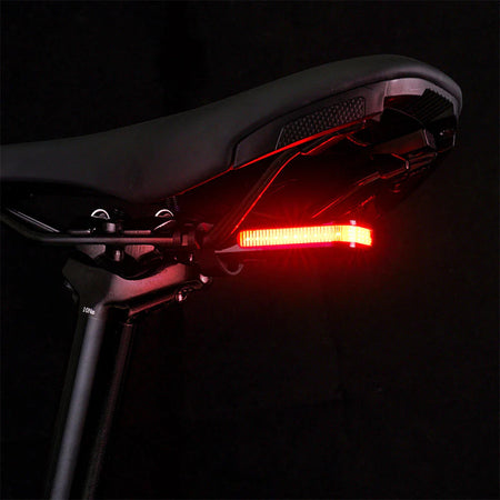 Ravemen CL01 USB Rechargeable Seat Rail / Seat Post Mount Rear Light - Smart Brake Detection