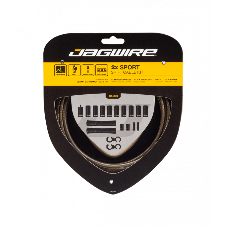 Jagwire Sport MTB Gravel Road Shift Cable Kit