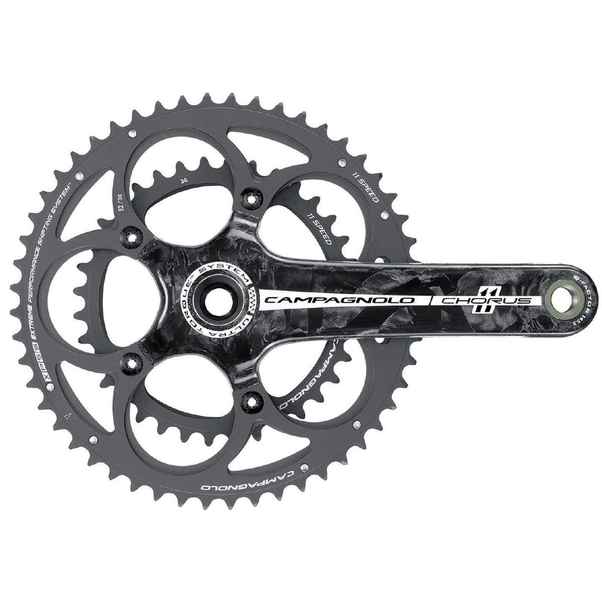 Campagnolo FC11-CH Chorus Ultra Torque 11 Speed 2011-14 Carbon Chainset