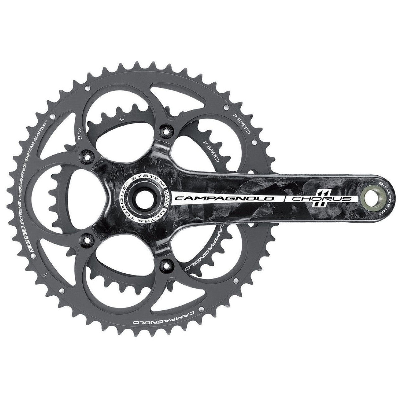 Campagnolo FC11-CH Chorus Ultra Torque 11 Speed 2011-14 Carbon Chainset