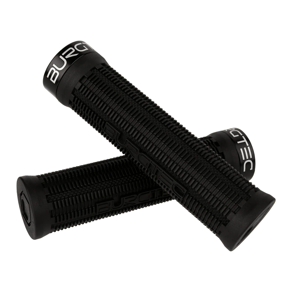 Burgtec The Bartender Pro Greg Minnaar Handlebar Grips & MK4 Pedal Bundle Burgtec Black